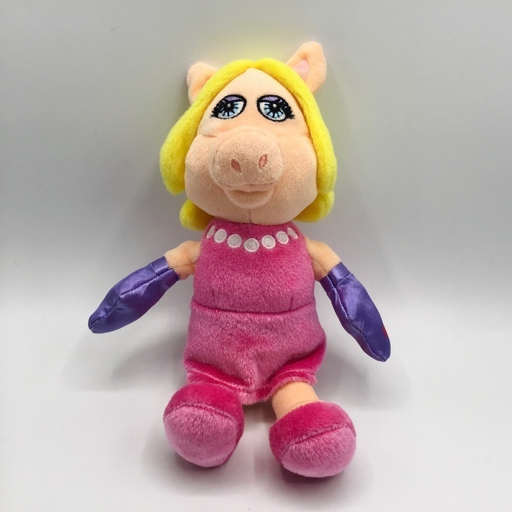 MISS Piggy Plush Disney Muppets Posh Paws Stuffed Animal Toy Jim Henso…